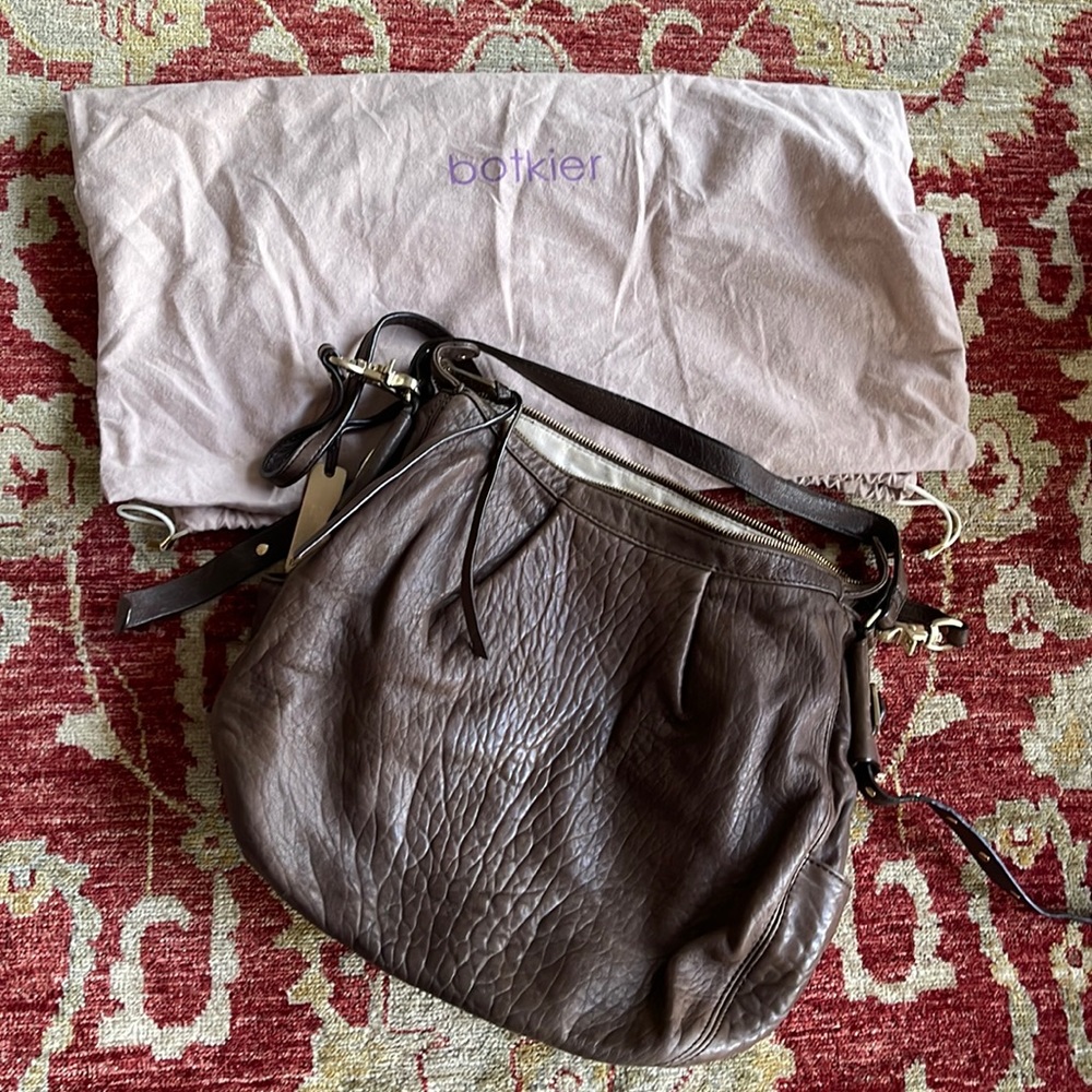 Botkier Genuine Pebble Leather Hobo
